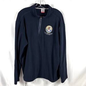D.O.J. Department of Justice XL 1/4 Zip Pullover Southern District